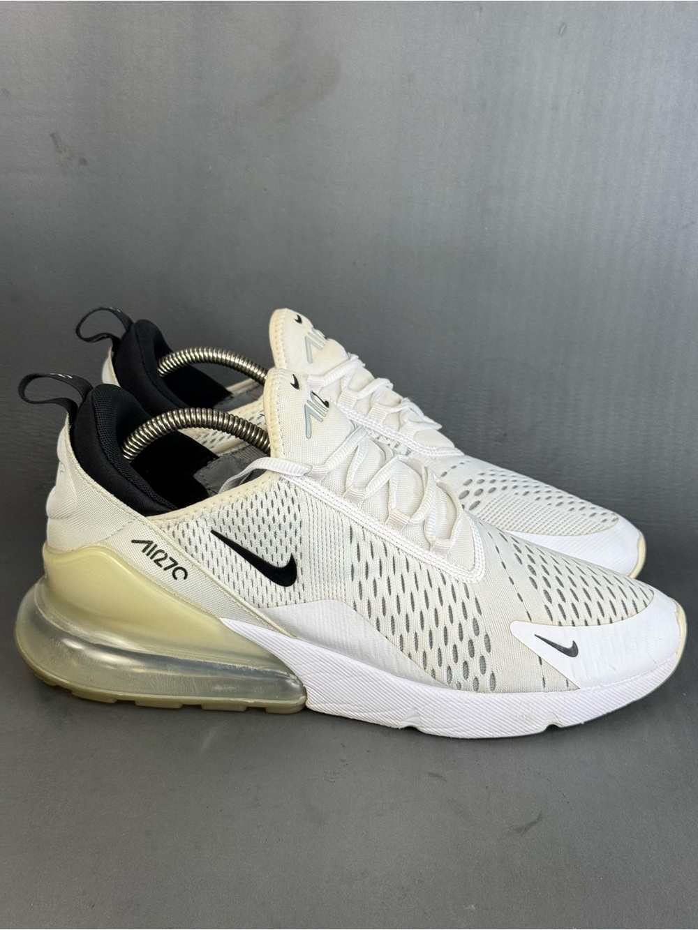 Nike Air Max 270 Sail Black Coconut Milk athletic shoes men’s size 10.5